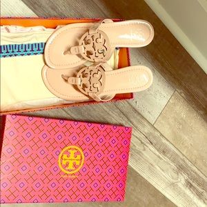 Tory Burch Miller Sandals pink
